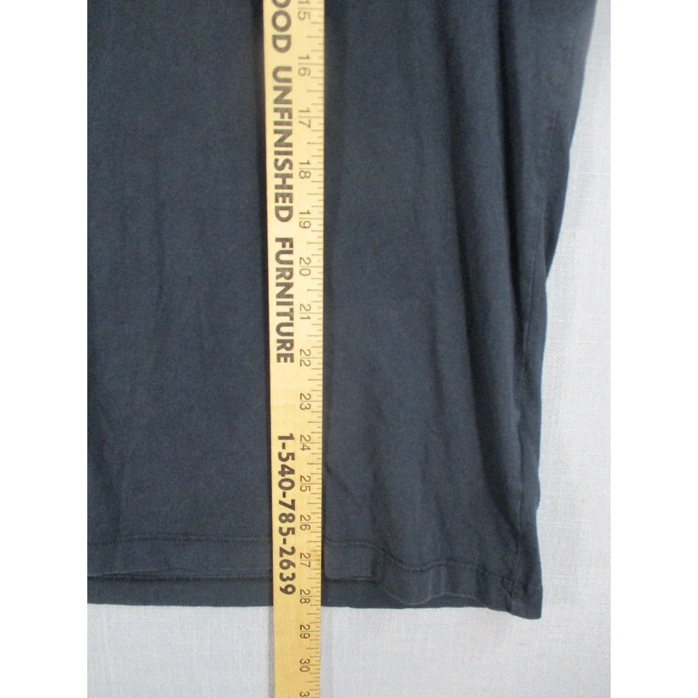 True Religion Mens‎ Long Sleeve Graphic T-Shirt Black Horseshoe Logo Size Large